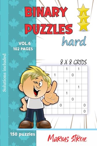Binary Puzzles - hard, vol. 6 von Independently published